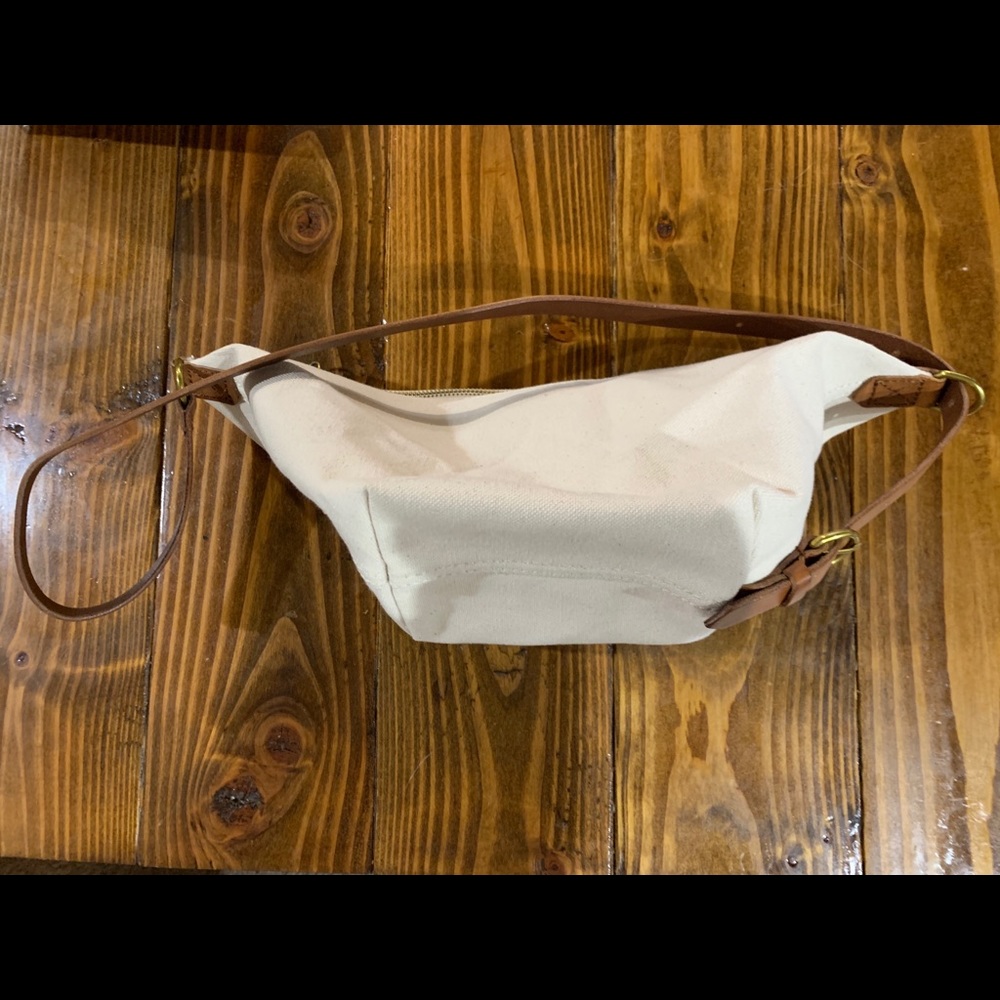 Madewell Canvas Sling Bag Cream